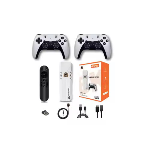 K8 PRO Game Stick&TV BOX 64G 4K HD Video Game Console Wireless 2.4G Controller Retro Console 40000 G