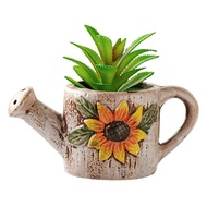 Kettle Shape Planter Pot Teacup Flower Pot Ceramic Ceramic Succulent Pot Planter Container Teacup Flower Pot Ceramic For Indoor Use superbly