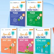 Book - Combo Mastering knowledge with mind maps for grade 6 Math - Literature - English