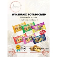 RM10.00 FOR 3PACKS 📢📢📢📢 HALAL WIN WIN POTATO CRISP CRACKERS