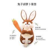 德國NICI蘿卜兔子靠墊蘿卜抱枕兔公仔兔子玩偶女生睡覺抱毛絨玩具