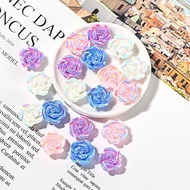Diy Resin Accessories AB Colorful Camellia Rose Cream Glue Epoxy Phone Case diy Handmade Material Ha