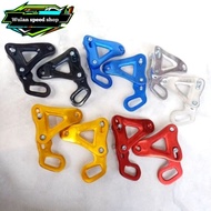 bracket dudukan lampu ninja ss ninja R kupingan lampu ninja R ss CNC