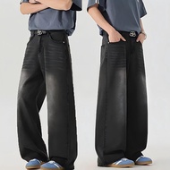 🔥Local shipping/COD S- 3XL Men Harem Jeans Baggy Jeans cargo pants American Vintage wide leg jeans m