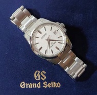 Grand Seiko SBGX053 9F62 quartz watch (NOT automatic mechanical) 冠藍獅 雙LOGO 大精工 石英 手錶 (非 自動機械錶) 二手中古 