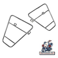 Besi dudukan side bag kantong honda win 100 win100 chrome