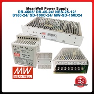 MeanWell Power Supply ( Mean Well DR-45-05/ DR-45-24/ EDR-75-24/ LRS-50-24/NES-25-12/ S150-24/ SD-10
