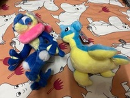 Pokemon Center 寵物小精靈 非景品 公仔 甲賀忍蛙 背背龍 乘龍 公仔