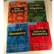 Kumon Workbook Grade 6-8 Algebra/Geometry/Word Problem The Number One Best-Selling Training Book