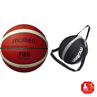 Molten Basketball Natural Leather 7-Size Ball General Men's University High School Junior High Inter