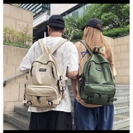 Beige backpack for guests