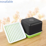 NOVAFABLE​ Seedling Tray Breathable Hydroponic Bean Sprout Garlic Plant Multifunctional Sprout Plant