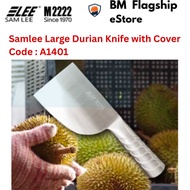 SAMLEE M2222 Durian Knife with Cover – Stainless Steel | Pisau Durian / Pisau Dapur / Kitchen Knife