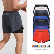 Sports Short For Men Running Shorts 2in1 Zipper Pocket