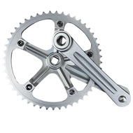 Aluminum Alloy Bicycles Crankset Set 165mm 48T Crankset for Single Speed Bike