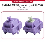 10 HMX V2U Linear Prelube Switches available for mechanical keyboards