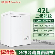 MHRoyalstar Mini Fridge Small Household Full Frozen Mini Two-Person Special Clearance Frost-Free Power Saving Cabinet
