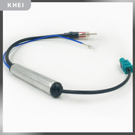 KHEI Biurlink เสาอากาศวิทยุรถยนต์สายไฟ FAKRA MALE ADAPTER Transfer CABLE สำหรับ Audi