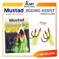 MUSTAD JIGGING ASSIST HOOK LIGHT GAME DOUBLE ASSIST FISHING HOOK