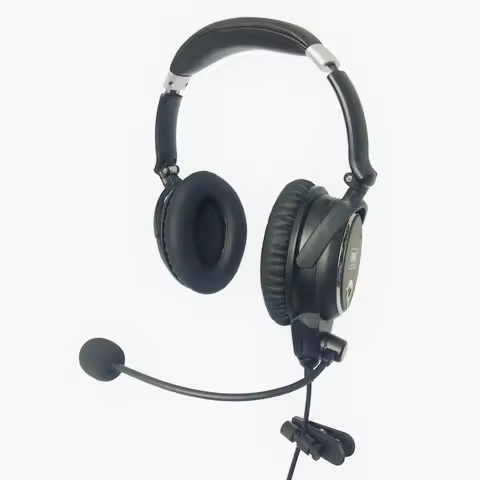 UFQ A7 ANR aviation headset vs Bose A20 super light weight only 330g active noise reduction pilot he
