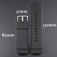 High quality adaptation 16MM Rubber Strap for Casio G SHOCK GA 2100 Bracelet Quick Release Watch Ban