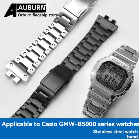 GMW-B5000 Mod kit stainless steel case bezel bracelet for G-Shock 3459 gmwb5000 BEZEL kit Casio B500