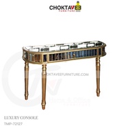 โต๊ะคอลโซล กระจก 120 cm. (MIRROR Series) รุ่น TMP-72127 [Trio Collection]