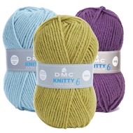 AC Hand Knitting Yarn Roll, Acyrlic Yarn DMC Knitty 6