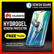 HUAWEI Screen Protector P60 P60Pro P50 P50Pro P40 P40Pro P30 Hydrogel Pelindung Skrin Telefon All Series Screen Guard