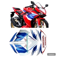 MERAH Honda cbr 150r 2025 Red-Blue Motorcycle Striping Sticker