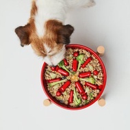 慢食陶瓷光碗 - 綠 / 藍