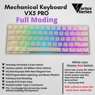 VortexSeries VX5 Pro RGB Full Mod - putih, Red Switch