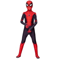 Spider : Far From Home Cosplay Costume Miles Morales Zentai Suit kids custom