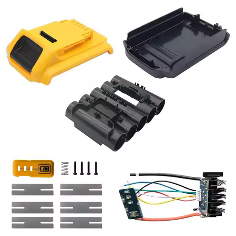 20V 5Cell 18650 Battery Plastic Case Parts Replacement For Dewalt 20V Max Compact Battery DCB203 DCB