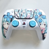 （門市現貨）索尼Sony PS5 DualSense Controller手掣無線控制器手柄升級改装：初音少女，此價格已包含手掣，送保護包+充電線+搖杆保護帽，已升級最新型霍爾TMR隧道磁阻電磁搖杆（
