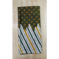 HIJAU Batik cloth Cap Batik garutan G2W emerald green pearl combination slope