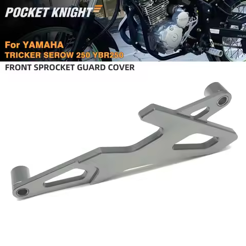 For YAMAHA XT250 SEROW 250 XG250 TRICKER 250 YBR250 FZ-25 Front Sprocket Guard Cover Chain Protectio