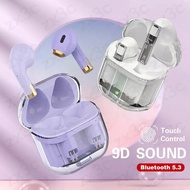 YX06 TWS Wireless Bluetooth  Earphone Transparent ENC Earbud