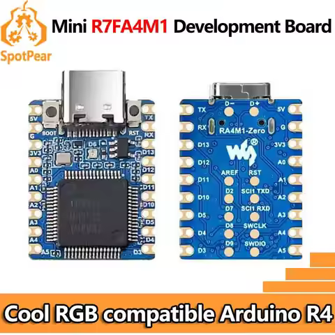 UNO Minima RA4M1 ZERO Tiny SuperMini R7FA4M1 Board Waveshare RA4M1-Zero Compatible With R4 For Ardui