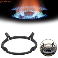 GLOWHIVE Wok Ring Cauldron Kitchen Carbon Steel Non Slip Round Gas Cooker Pots Holder