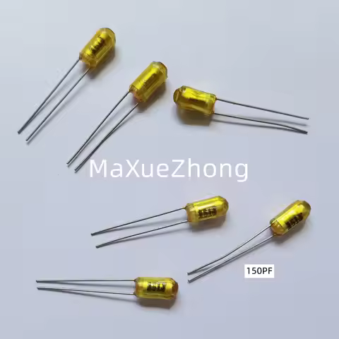 Original new 100% polystyrene silver film capacitor 100V 100PF 68PF 200PF 390PF120PF 4700PF 270PF 30