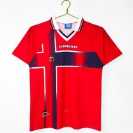 1997/98 Season NW Home Red Retro Short-Sleeve Football Jersey S-XXL