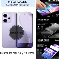 Hydrogel Oppo Reno 14 | 14 Pro | 14F 5G Soft HydrogelScreen Protector