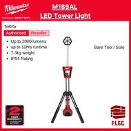🍒milwaukee🍒 spanar box tool set Milwaukee M18SAL Trueview 18V LED Stand Light. LED Tower Light With 2000 lumens Light,