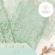 Paket Lengkap Kain Bridesmaid / Kain Satin + Brokat By Emerald Textile - Daisy