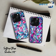 HP MV789 Softcase Realme 15T - Realme 15T Silicone Glass Case - Casing Latest Realme 15Thp