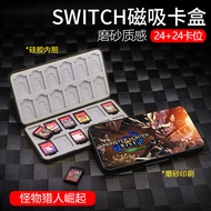 SWITCH Game Card Storage Box NS Game Cassette Storage Box NS Magnetic Card Box 24 Card Slots Card Bo