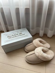 韓國代購Rockfish毛毛拖鞋