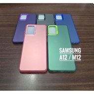 SOFTCASE IMD MATTE HYBRID SAMSUNG A12 / M12 / CASING SAMSUNG A12 / M12