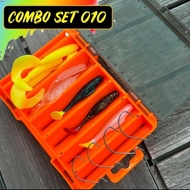 【Combo Set 010】Minnow SP Killer Sebarau Haruan PB Bulan casting SP MANIA JigHead Fishing Hook Tackle